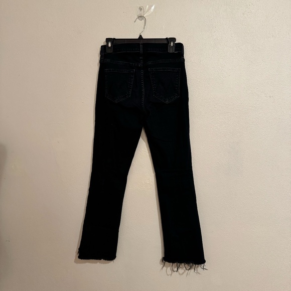 MOTHER “The Insider Crop Step Fray” Jeans – Size 28 - Picture 3 of 7